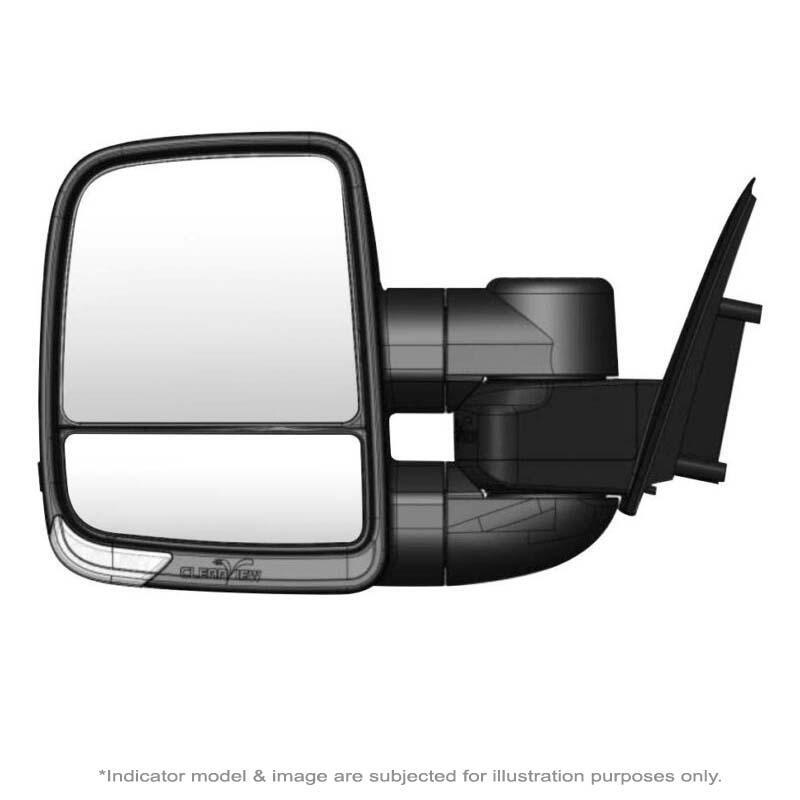 Clearview next gen towing mirrors (black, pair)