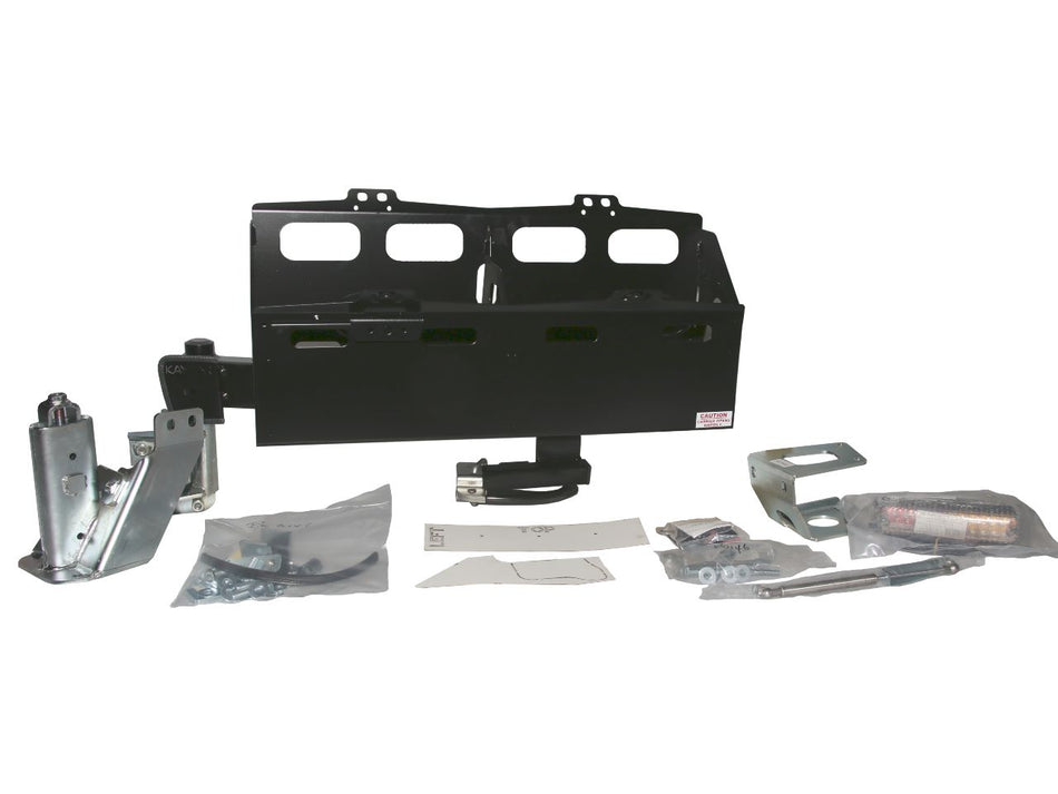 Kaymar Double Jerry Can Holder Left