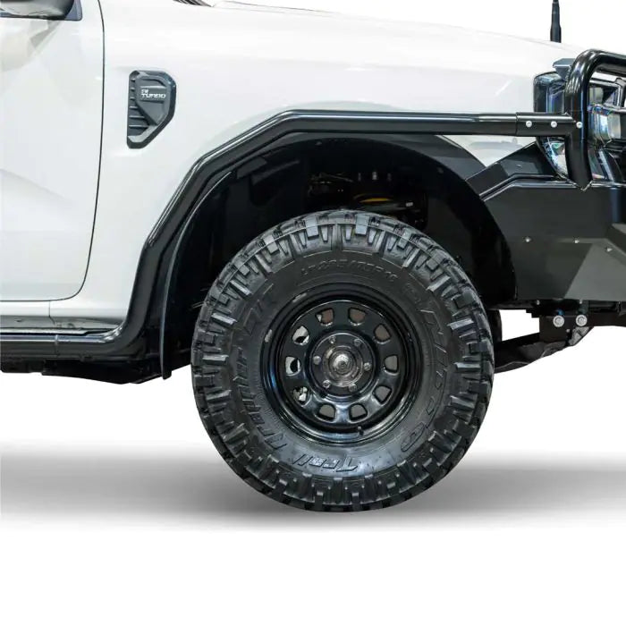 TJM Side Bar Modular Steel Sat Black 63mm | Ranger PY 06/22-On Ford Everest UB 09/22-On