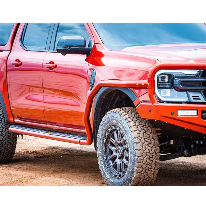 TJM Side Bar Modular Steel Sat Black 63mm | Ranger PY 06/22-On Ford Everest UB 09/22-On