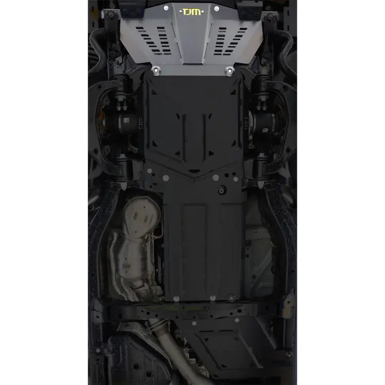 TJM Underbody Guard Front Steel Black