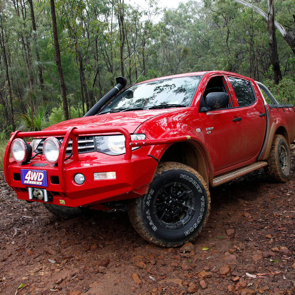 Modular Side Bar Kit 50mm Tube Black Powder Coat | 2009 – 2015 Mitsubishi Triton MN