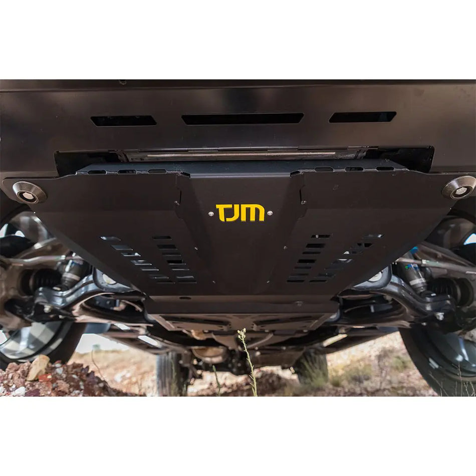 TJM Underbody Guard Sump Steel Black
