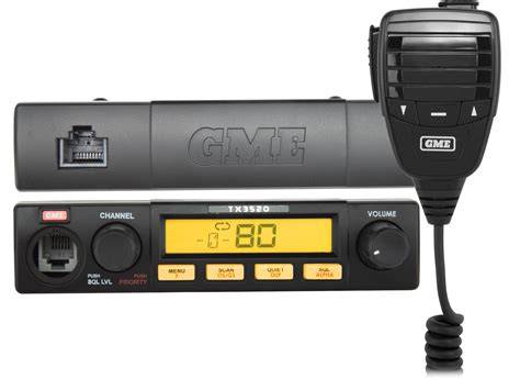 TX3520S 5 Watt Remote Head UHF CB Radio with ScanSuite™